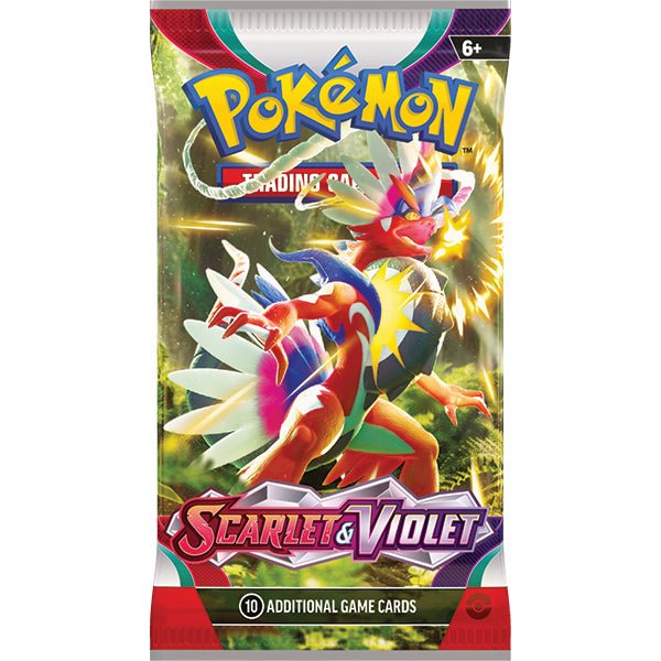 Pokemon TCG: Scarlet & Violet 01- Booster Pack (Styles May Vary) - War Games USA