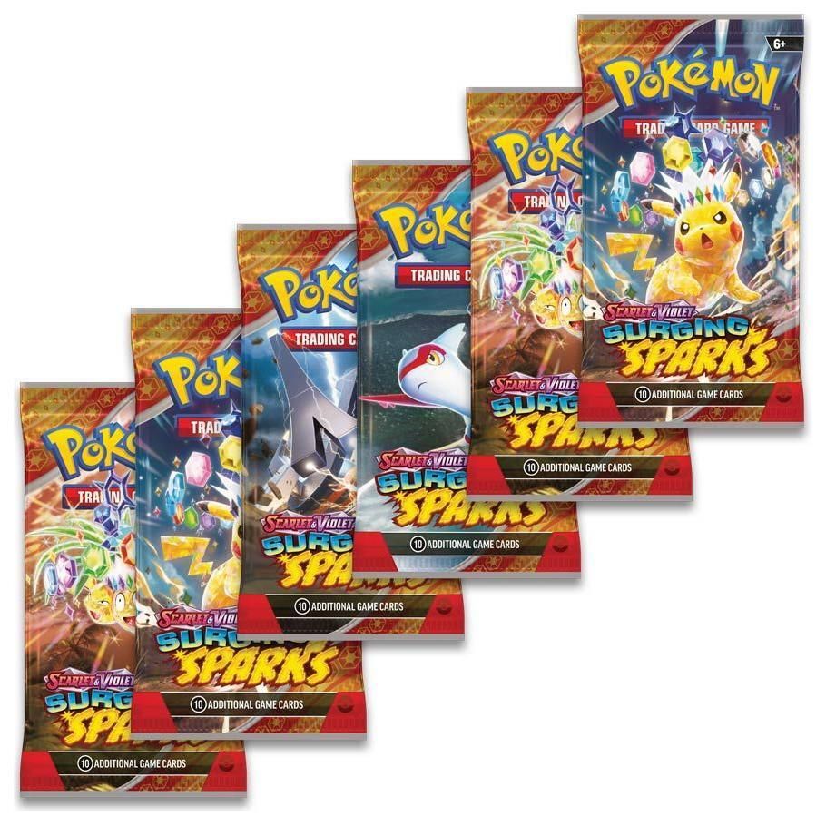 Pokémon TCG: Scarlet & Violet 8: Surging Sparks: Booster Bundle - War Games USA