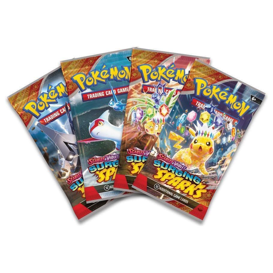 Pokémon TCG: Scarlet & Violet 8: Surging Sparks: Build & Battle Box Display - War Games USA