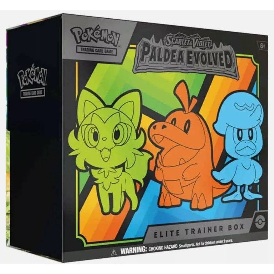 Pokemon TCG Scarlet & Violet Paldea Evolved Elite Trainer Box, factory sealed.