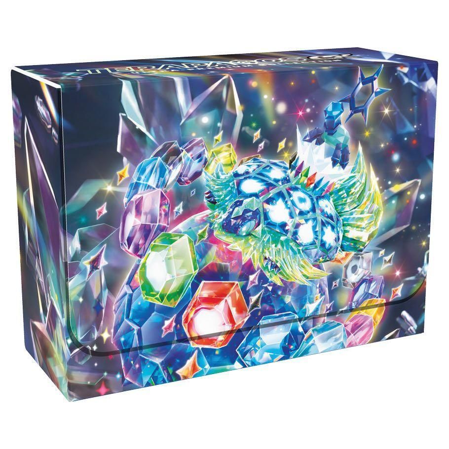 Pokemon TCG: Terapagos ex Ultra-Premium Collection box with colorful crystalline artwork.