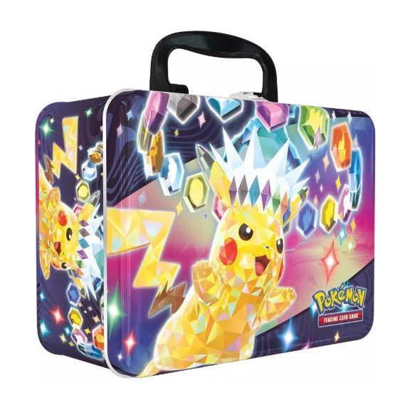 Pokemon Trading Card Game Collector Chest with Pikachu design.