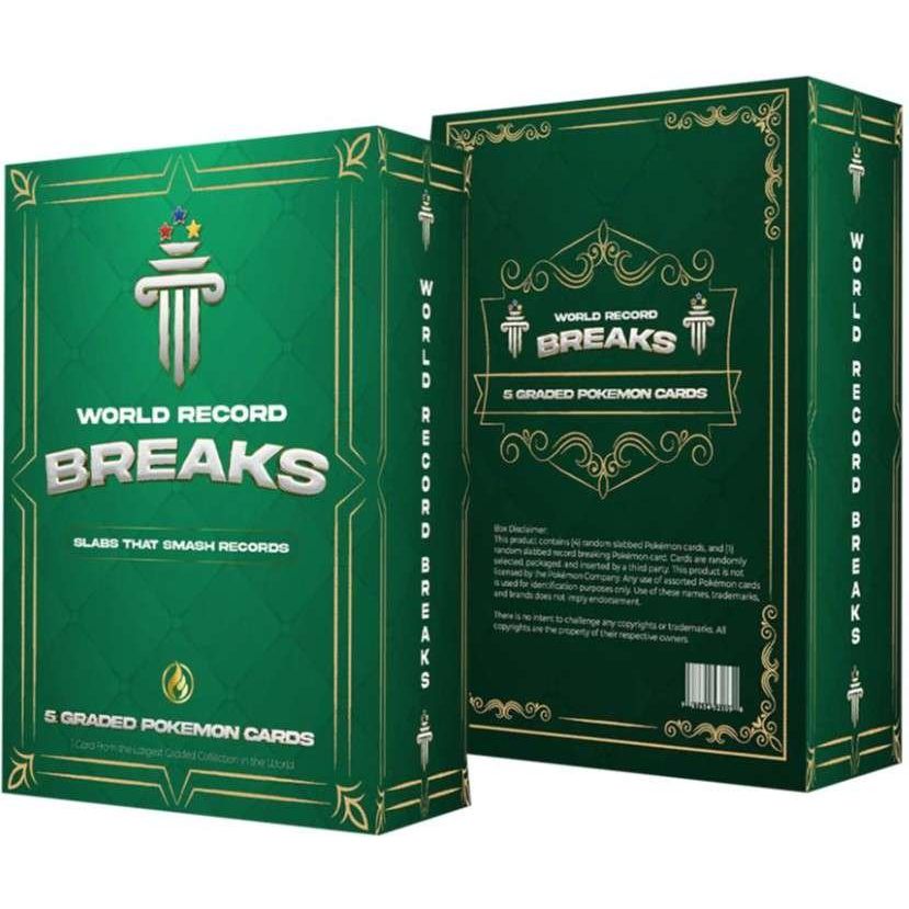 Pokemon World Record Breaks Slab Box - War Games USA
