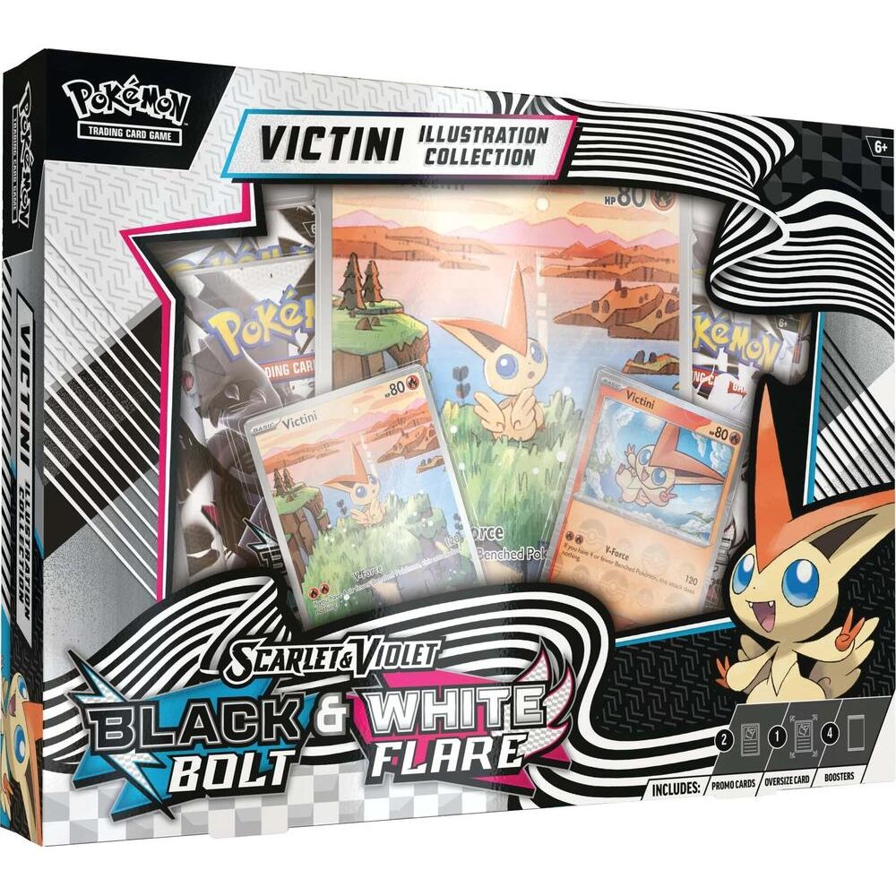 Unova Victini Illustration Collection - SV: Black Bolt - Pokemon - War Games USA