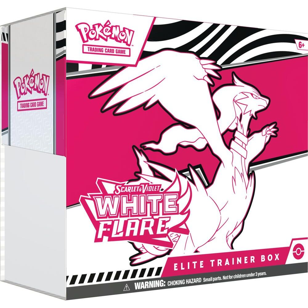 White Flare Elite Trainer Box - SV: White Flare (ETB) - War Games USA