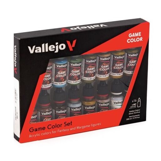 Vallejo Game Specialist Color Set (16) - War Games USA