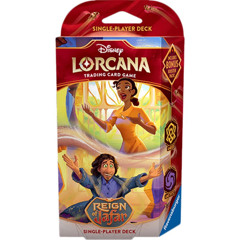 Disney Lorcana: Reign of Jafar Starter Deck (Amber & Amethyst) - War Games USA