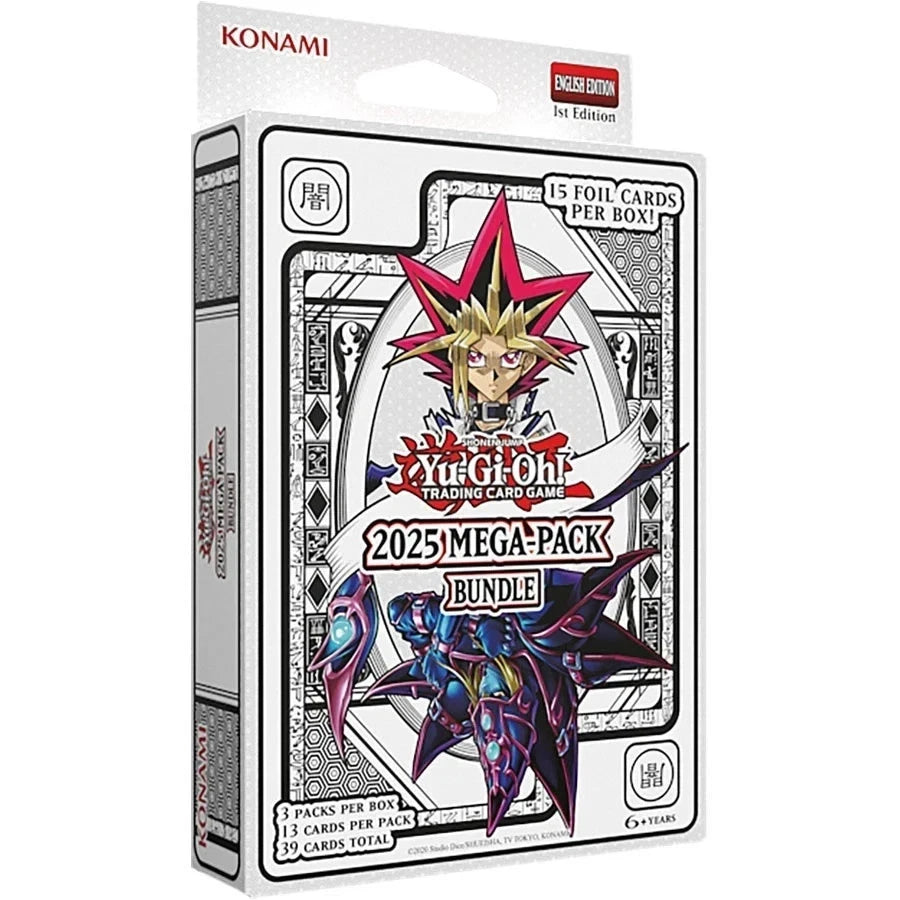 Yu-Gi-Oh! 2025 Mega-Pack Bundle Display | Konami Trading Cards Yu-Gi-Oh! 2025 Mega-Pack Bundle Display | Konami Trading Cards