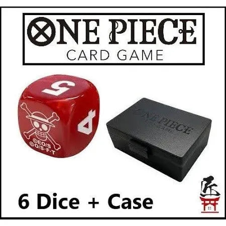 One Piece Official Dice and Dice Case Set 2025 - War Games USA
