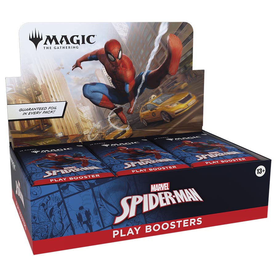 Marvel’s Spider-Man Play Booster Box – Magic: The Gathering (MTG) | Sealed Display - War Games USA
