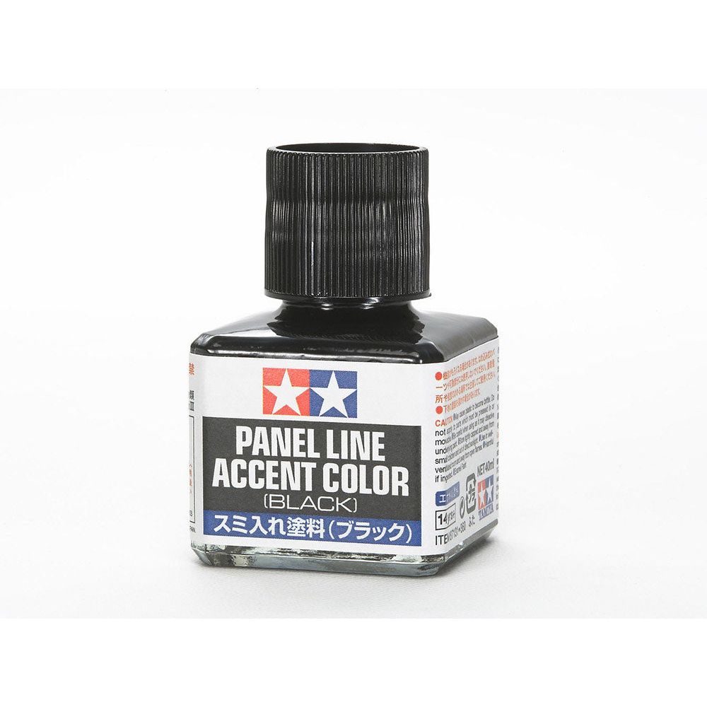 Tamiya Panel Line Accent Color Black - War Games USA