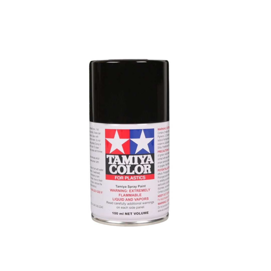 Tamiya Spray Lacquer Black - War Games USA