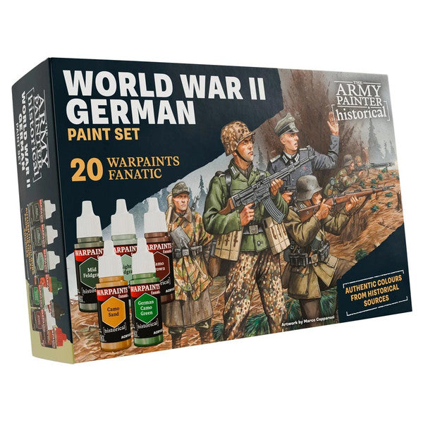 Historical: WWII German Paint Set - The Army Painter - War Games USA