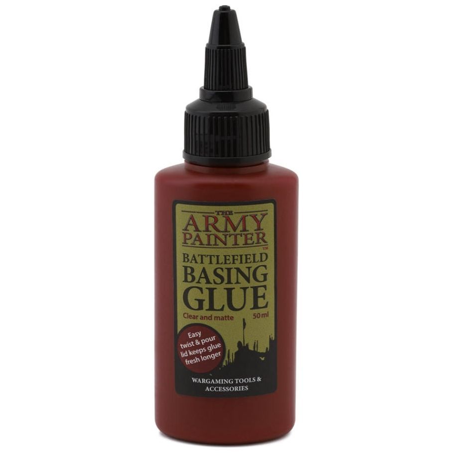 The Army Painter Battlefield Basing Glue 50ml for miniature basing and terrain.