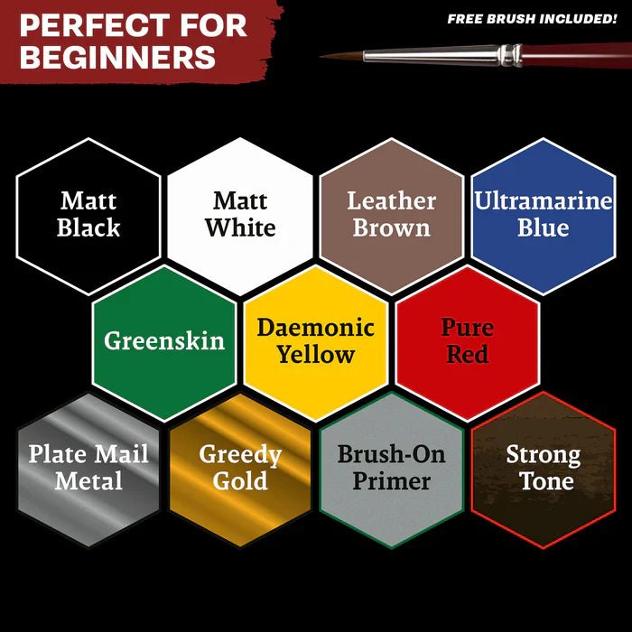 The Army Painter Warpaints Fanatic: Starter Set - Combo - War Games USA