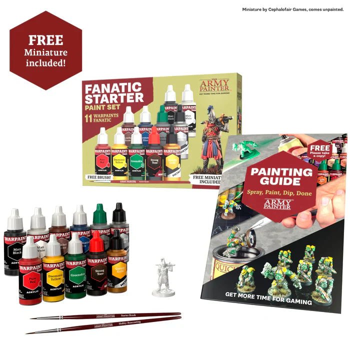 The Army Painter Warpaints Fanatic: Starter Set - Combo - War Games USA