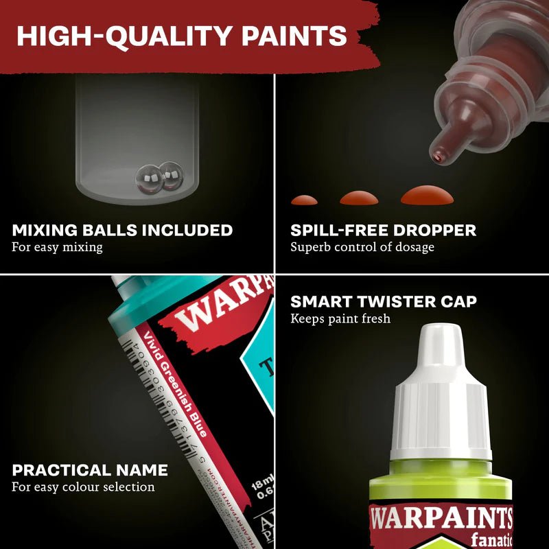 The Army Painter Warpaints Fanatic: Washes Paint Set - Combo - War Games USA