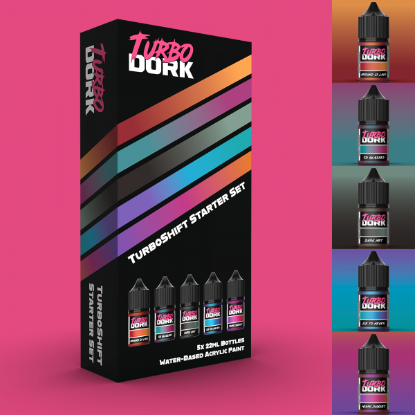 Turbo Dork Paints: TurboShift Starter Box (5 Bottles of Paint) - War Games USA