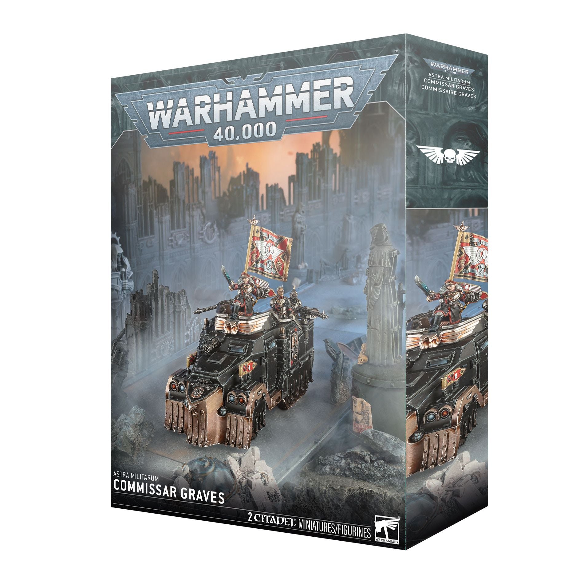 Warhammer 40K: Astra Militarum: Commissar Graves - War Games USA