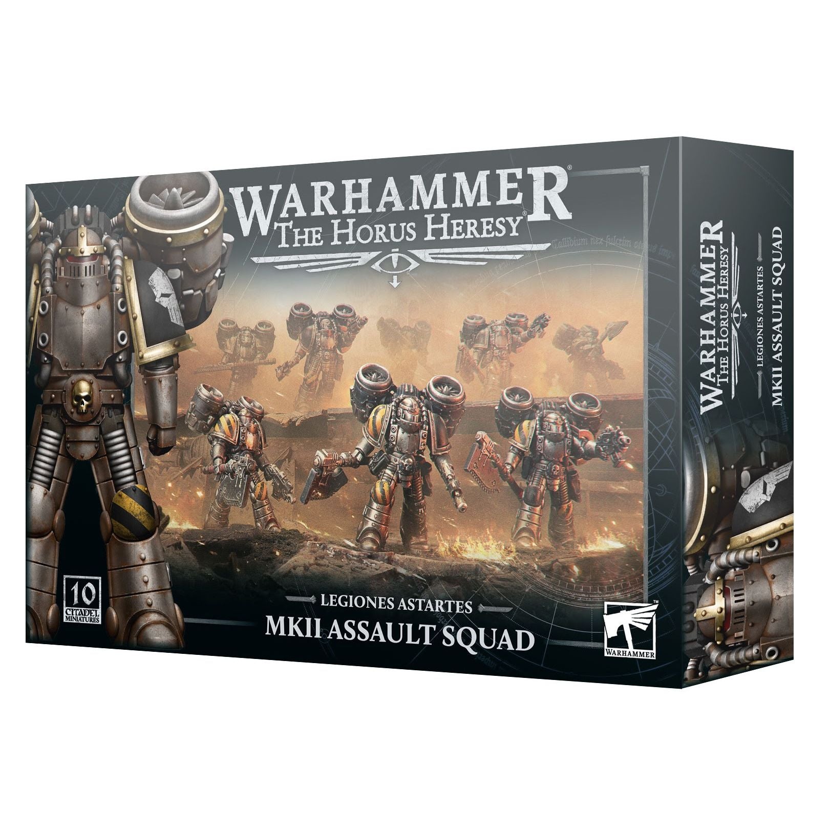 Warhammer 30k/40k: Legion MKVI Assault Squad - Legiones Astartes - Unassembled