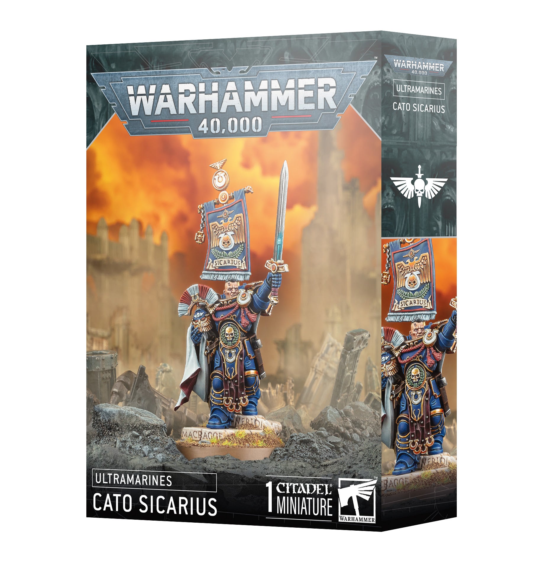 Warhammer 40K - Ultramarines Cato Sicatius