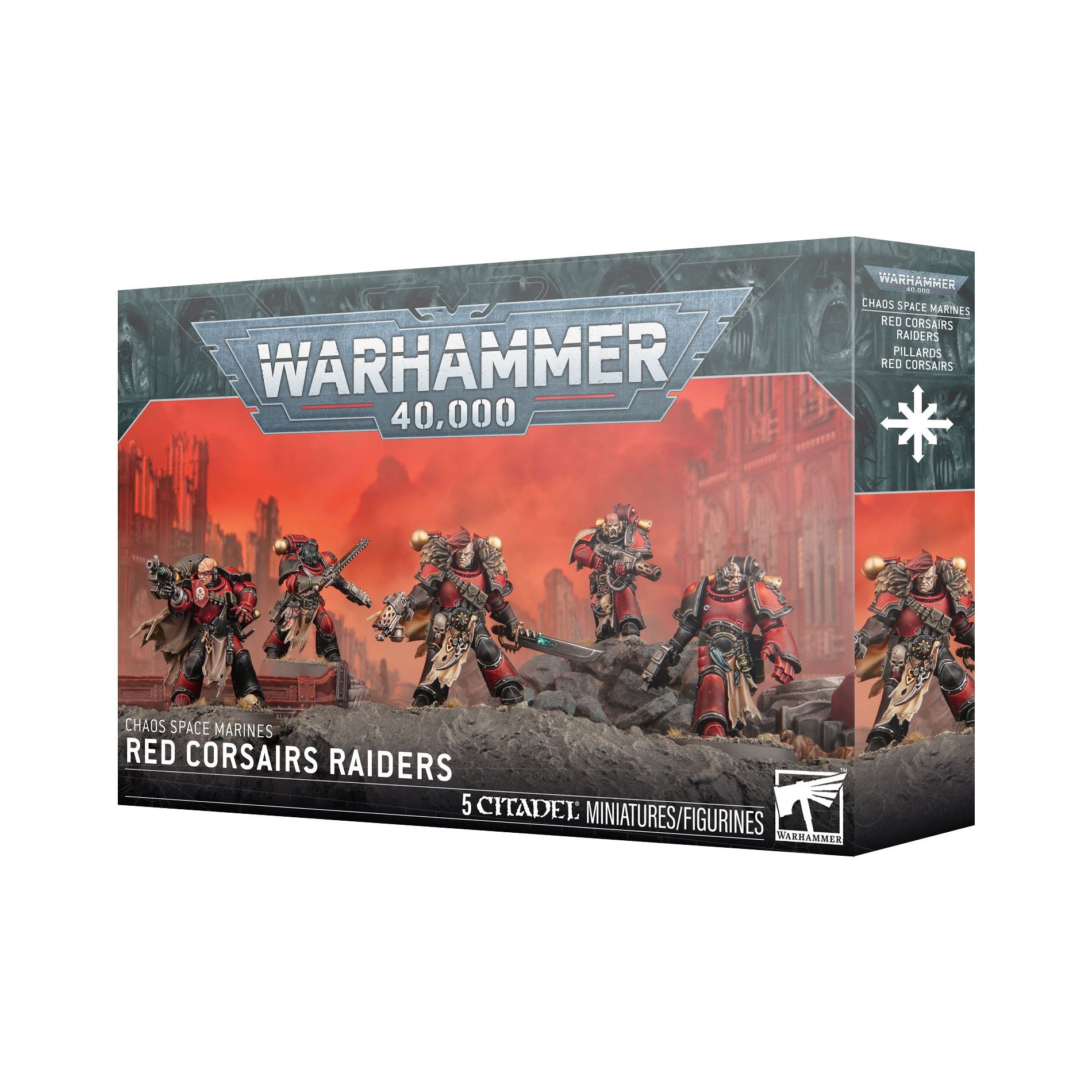 Chaos Space Marines: Red Corsairs Raiders - War Games USA