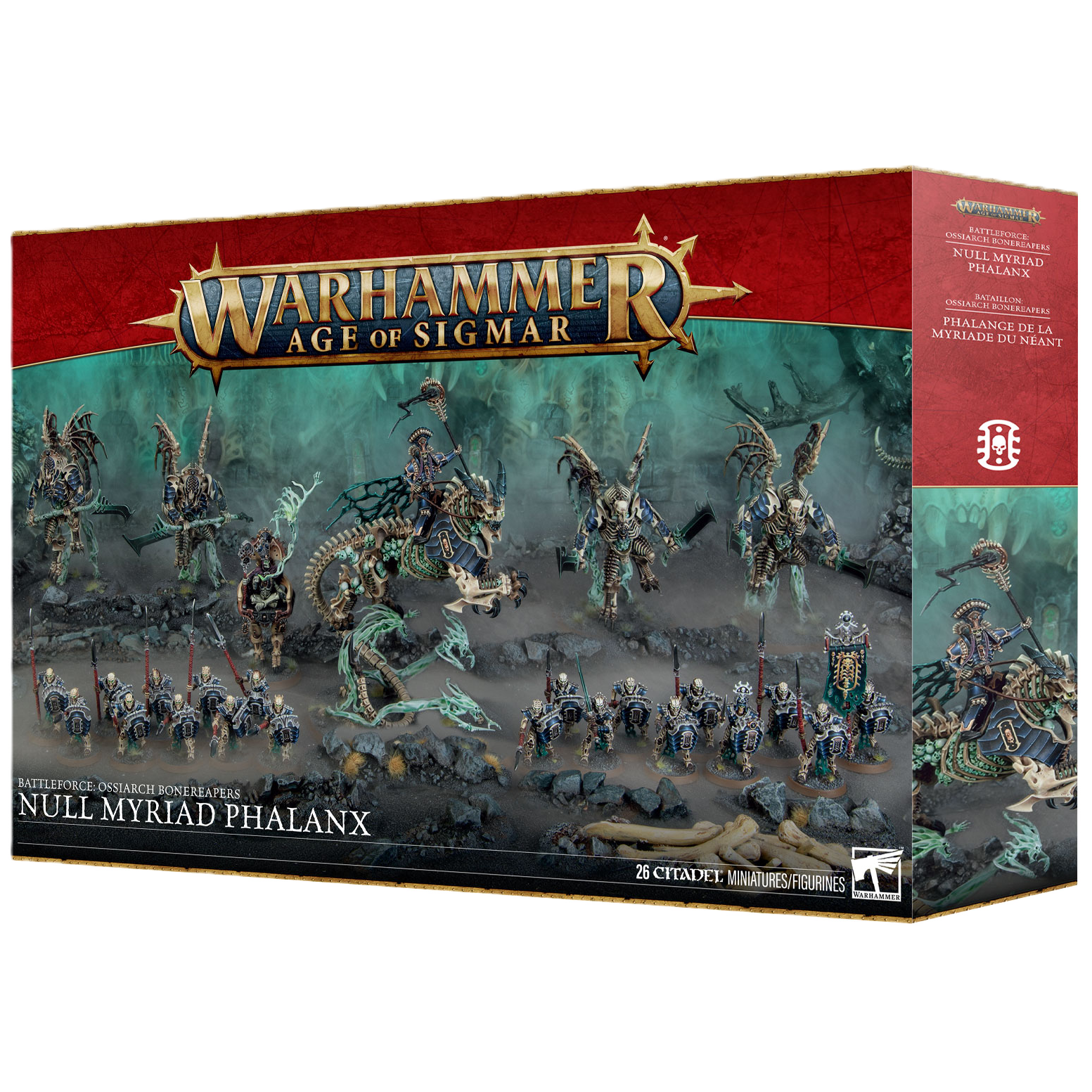 Warhammer -Age of Sigmar: Ossiarch Bonereapers: Null Myraid Phalanx - War Games USA
