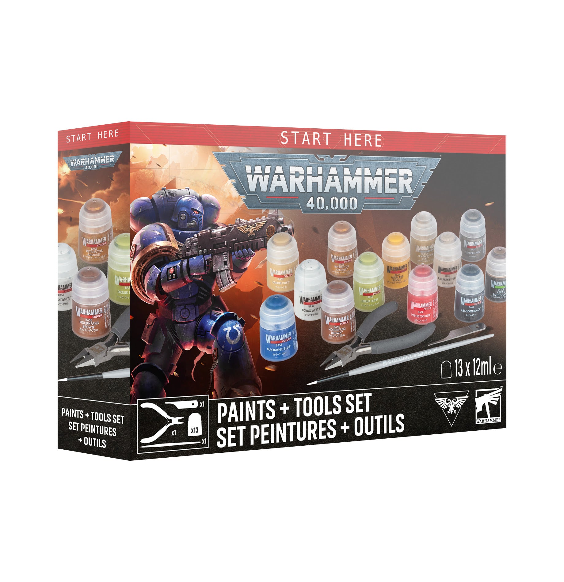 Warhammer 40K: Paints & Tools Set (2026)