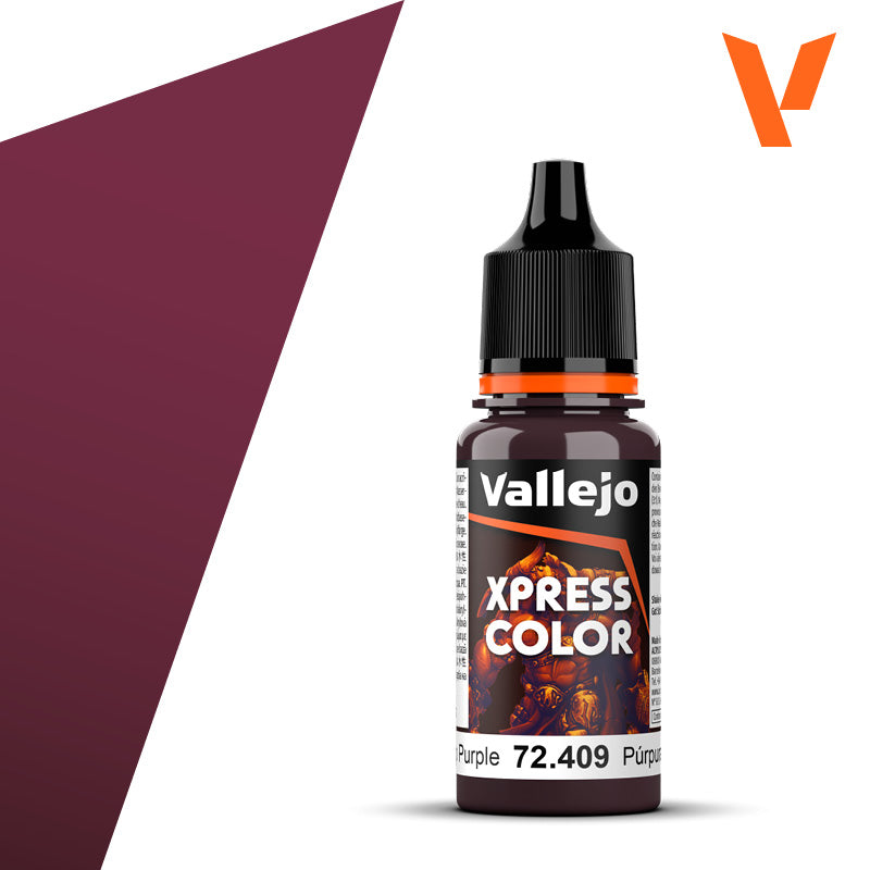Vallejo Xpress Color Deep Purple 72.409 18ml dropper bottle