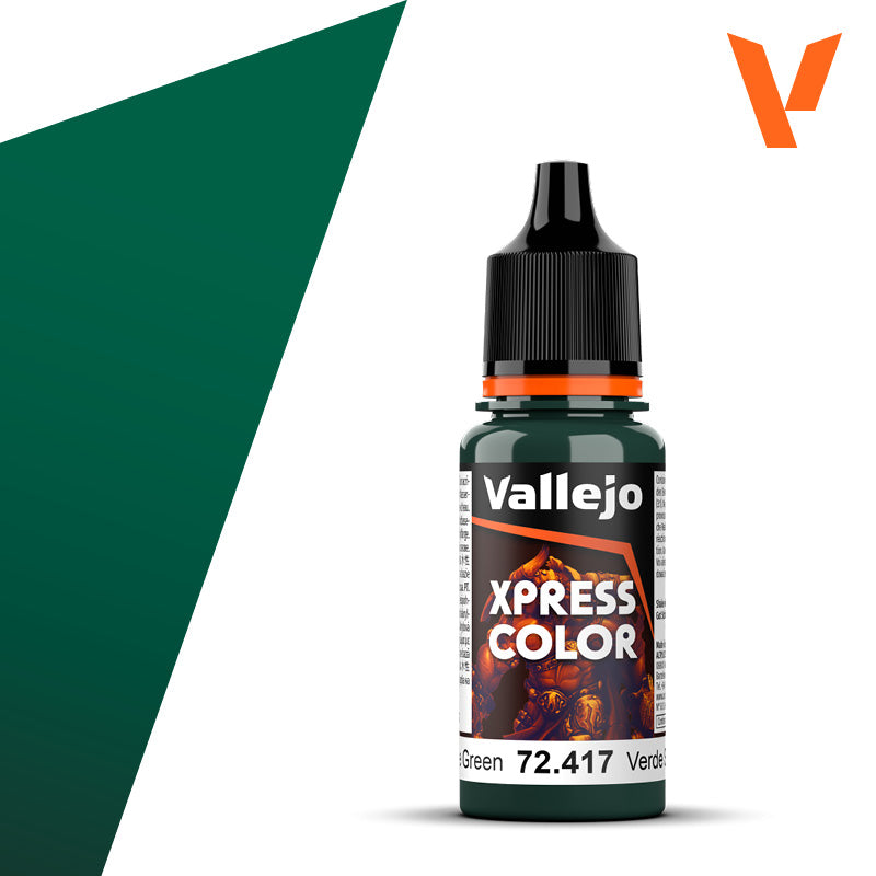 Vallejo Xpress Color Snake Green 72.417 18ml dropper bottle