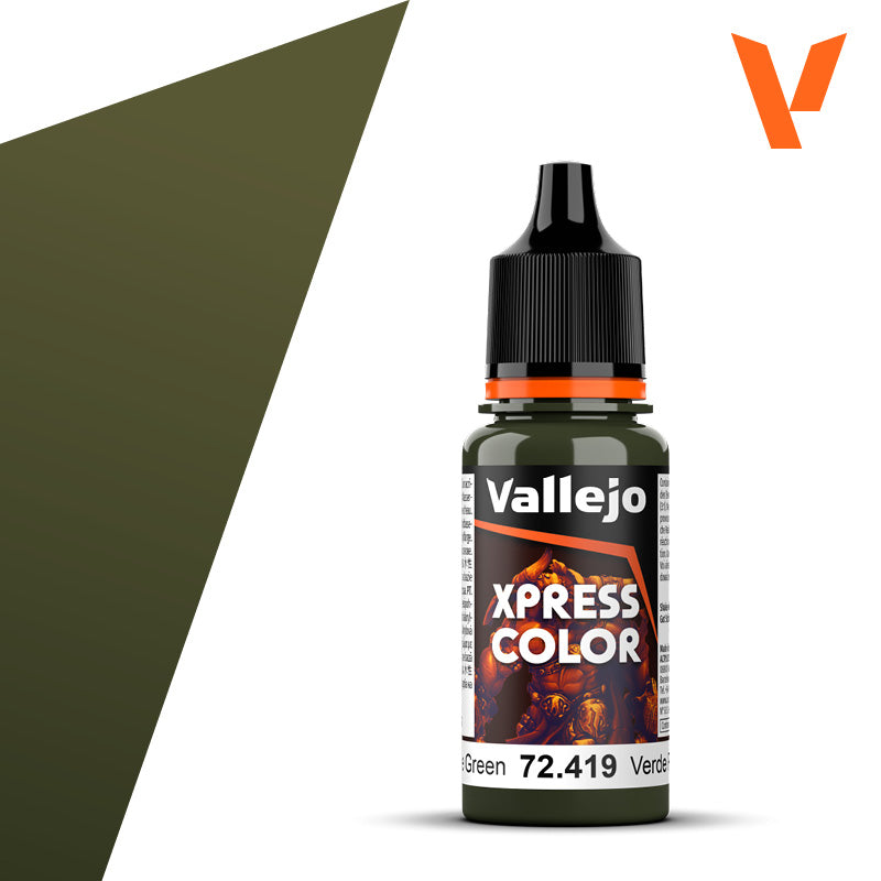 Vallejo Xpress Color Plague Green 72.419 18ml dropper bottle