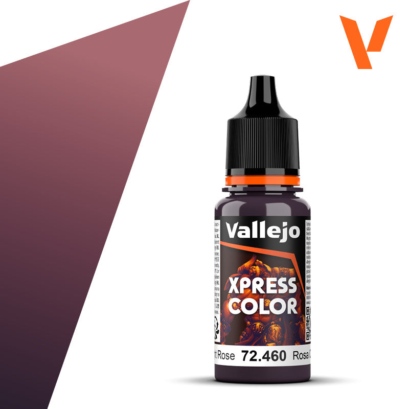Vallejo Xpress Color Twilight Rose 72.460 18ml dropper bottle