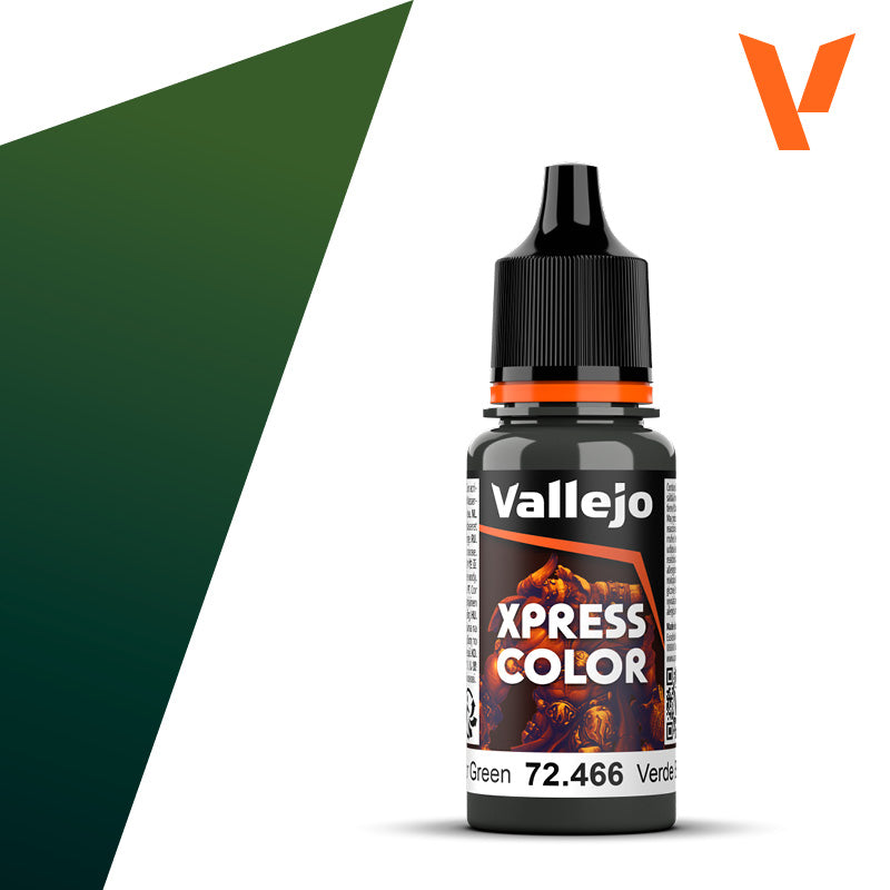 Vallejo Xpress Color Armor Green 72.466 18ml dropper bottle