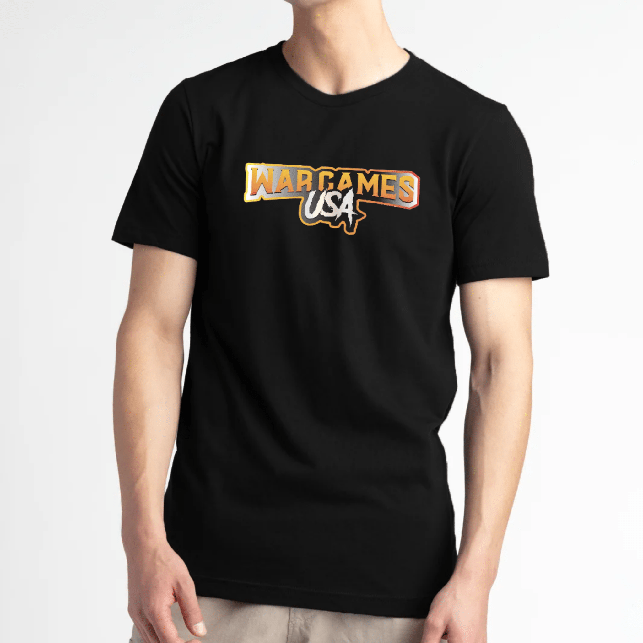 War Games USA T-Shirt (Orange Logo) - War Games USA