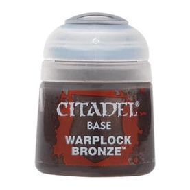 Citadel Paint Warplock Bronze 12ml with metallic finish.