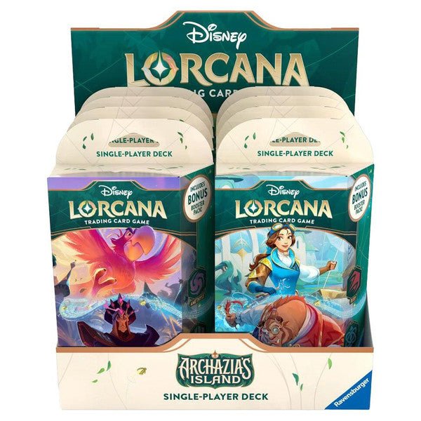 lorcana starter decks pre order Lorcana: Archazia's Island [x8] Starter Deck Display