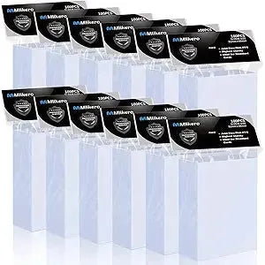 Mlikero 100 Piece Card Protector Sleeves for Standard Cards, Trading Card Holders