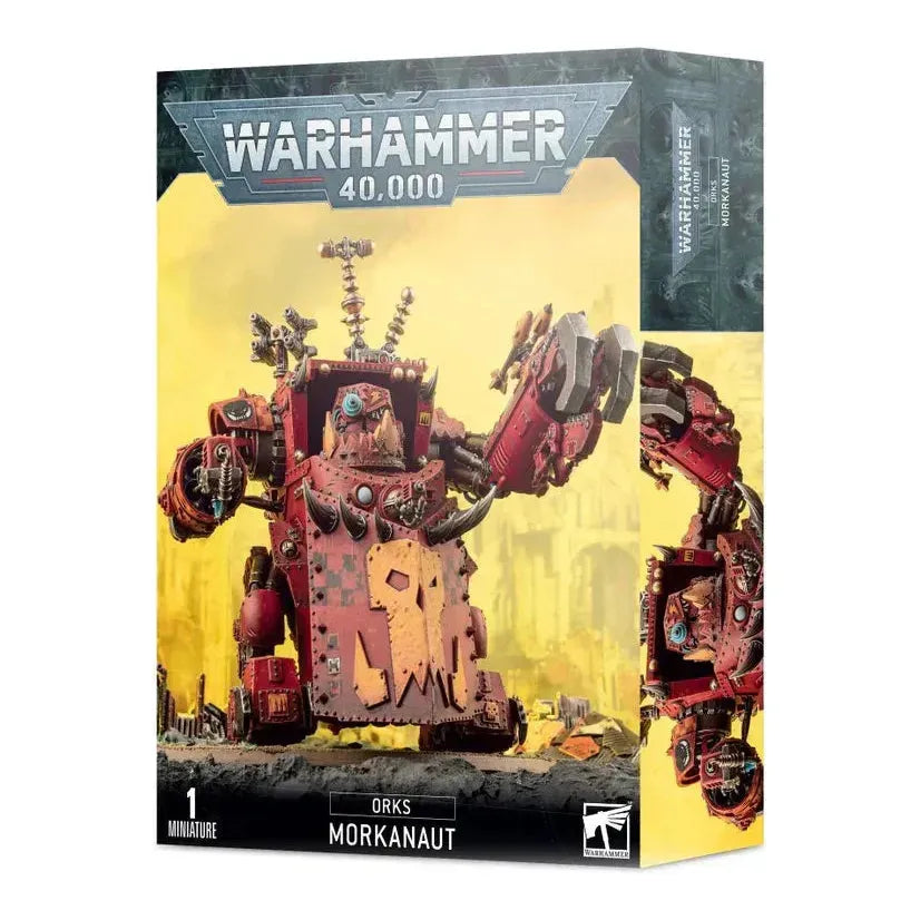 Morkanaut / Gorkanaut Orks model kit packaging.