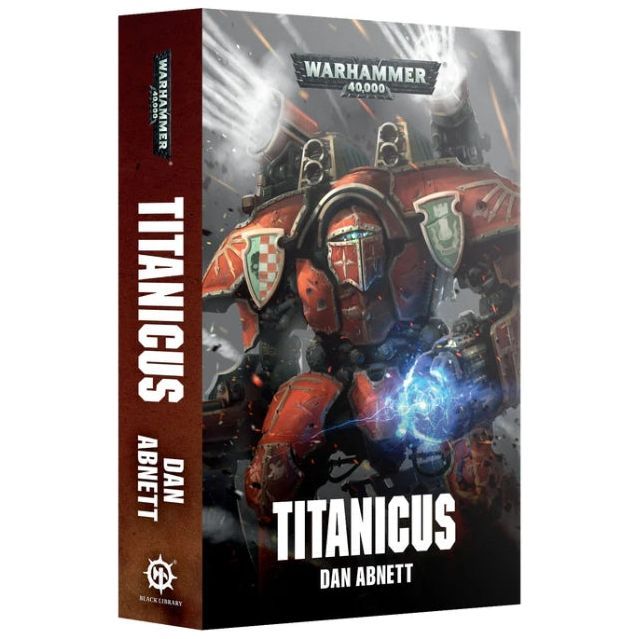 Titanicus Black Library book by Dan Abnett, pre-order edition.