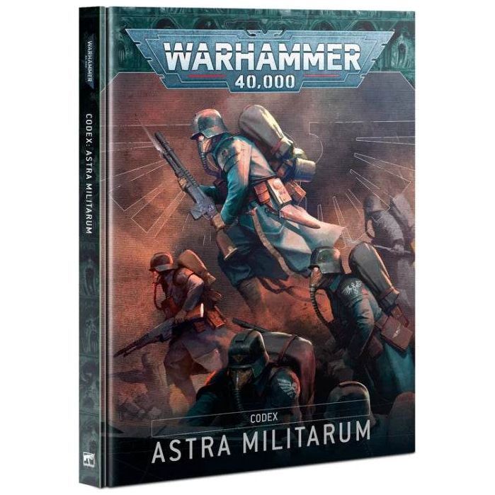 Warhammer 40000: 10th Edition Codex: Astra Militarum hardback book cover.