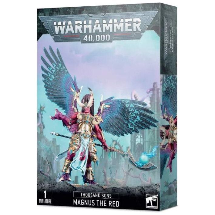 Warhammer 40000 Magnus the Red Thousand Sons Chaos Daemon model kit.