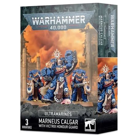 Warhammer 40000 Ultramarines Marneus Calgar Victrix Honour Guard miniatures.