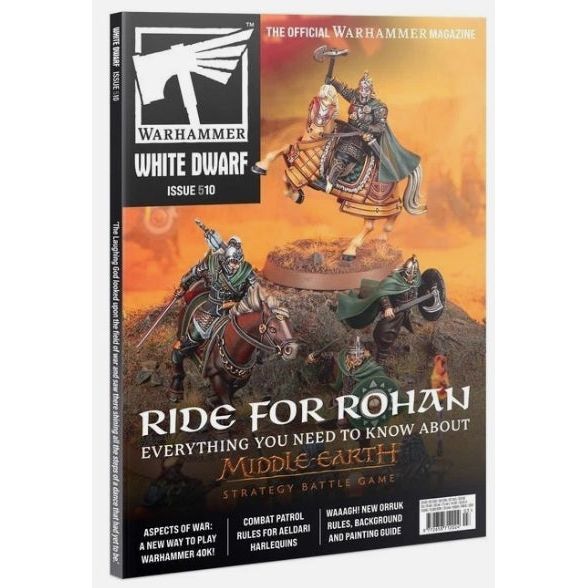 White Dwarf Issue 510 March 2025 cover featuring Warhammer content.