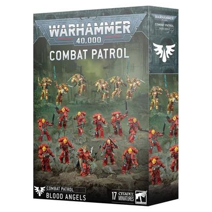 Warhammer 40000 Combat Patrol Blood Angels 2024 miniatures set packaging.