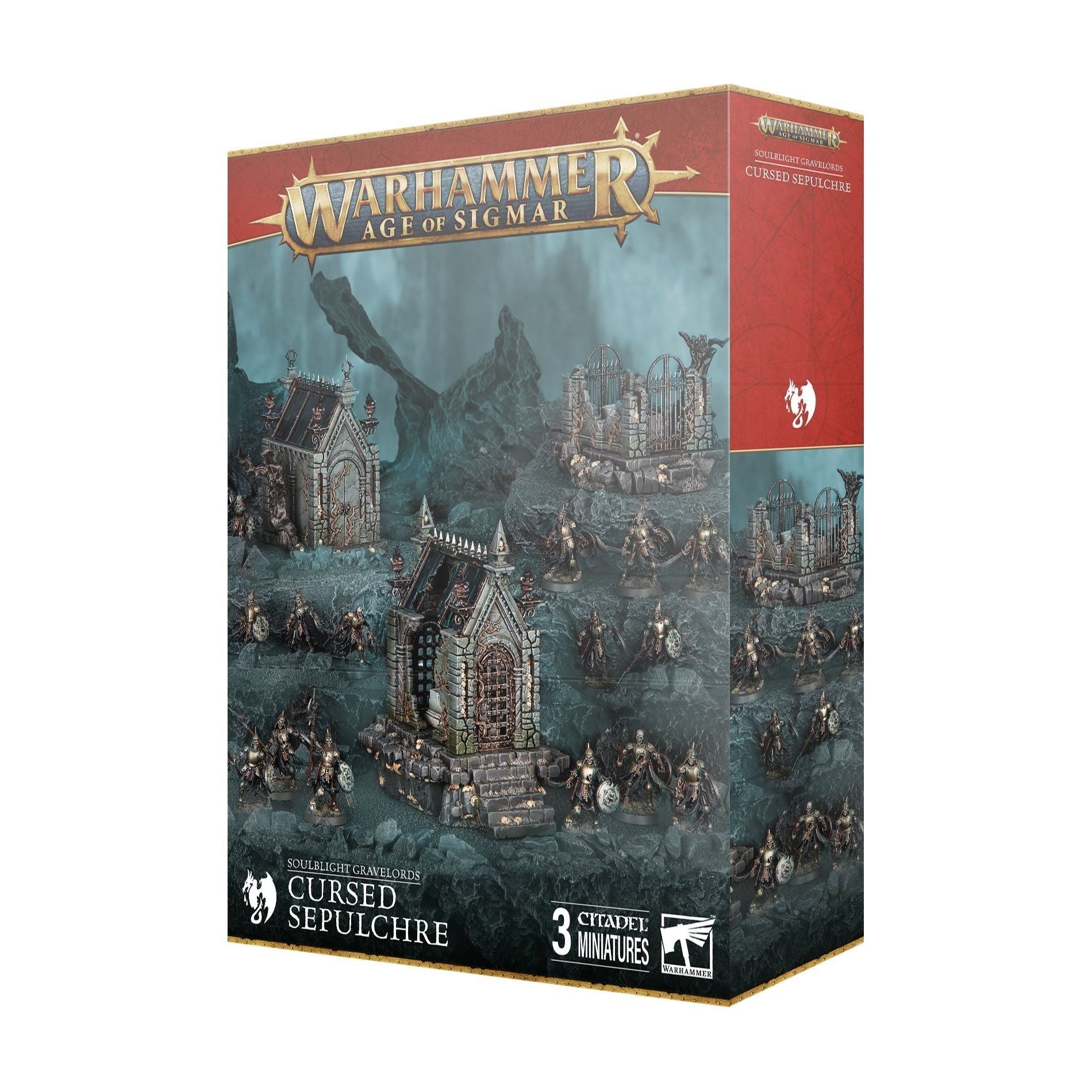 Cursed Sepulchre Soulblight Gravelords Warhammer box set for Age of Sigmar.