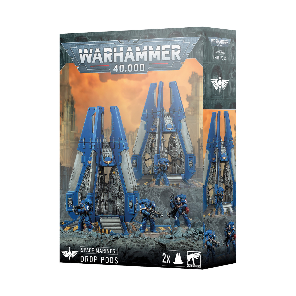 Drop Pods Space Marines: Warhammer 40K - War Games USA