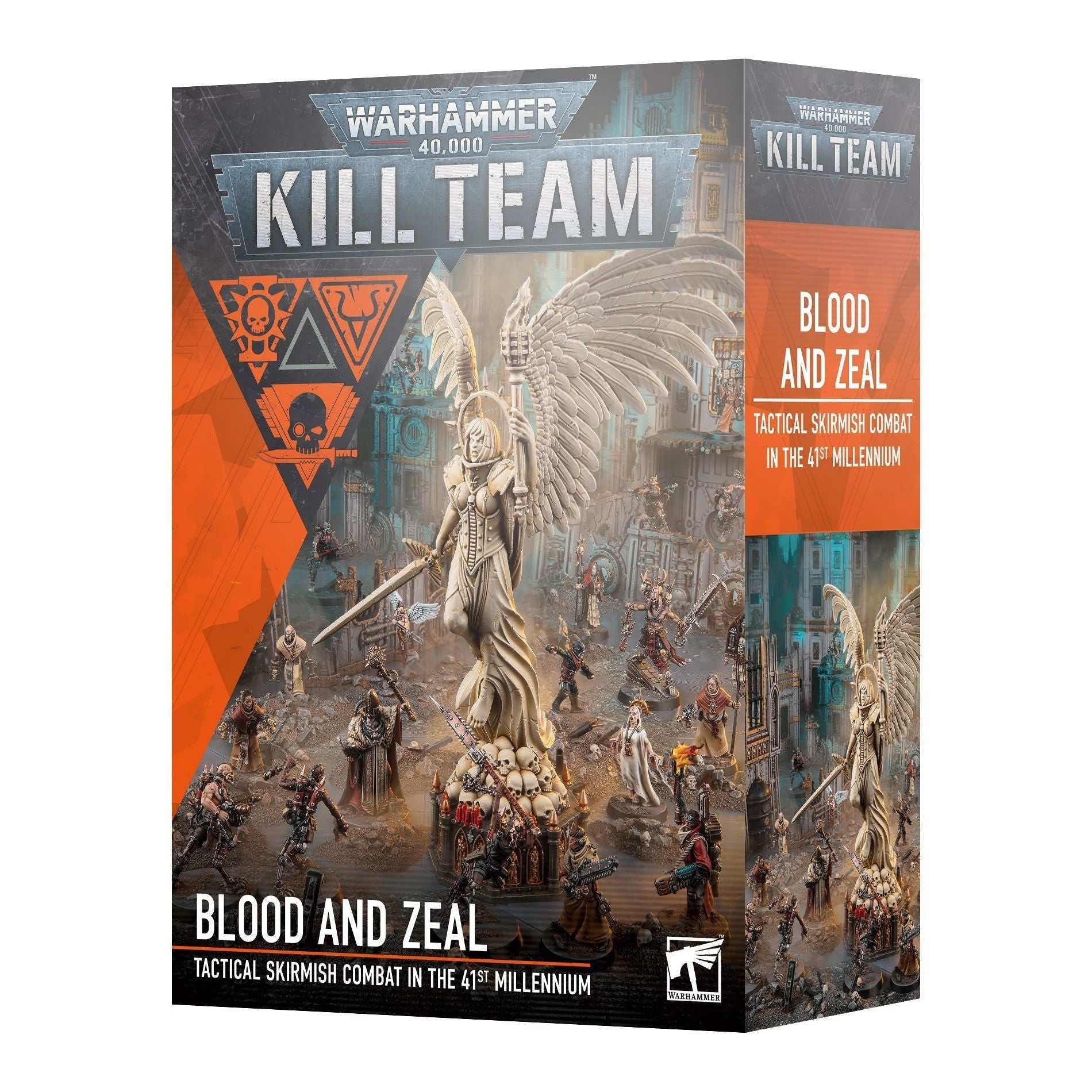 Kill Team: Blood & Zeal box set for tactical skirmish combat in the 41st millennium.