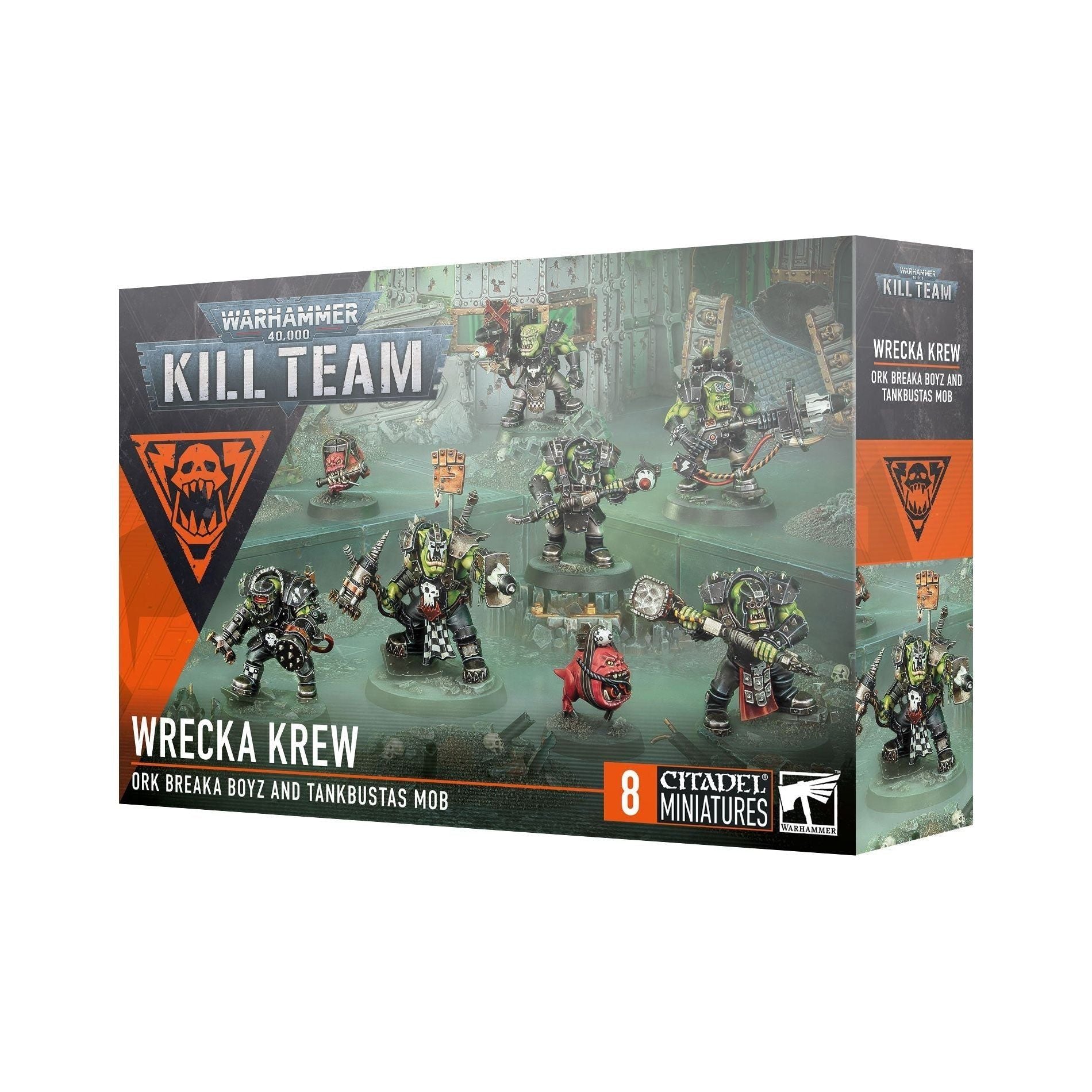 Kill Team: Wrecka Krew Ork Breaka Boyz and Tankbustas Mob box set.