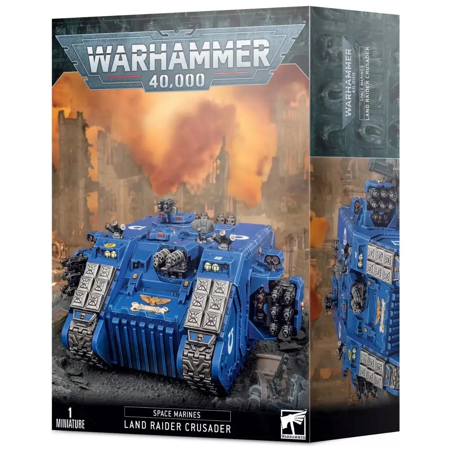 Warhammer 40,000 Space Marines Land Raider box.