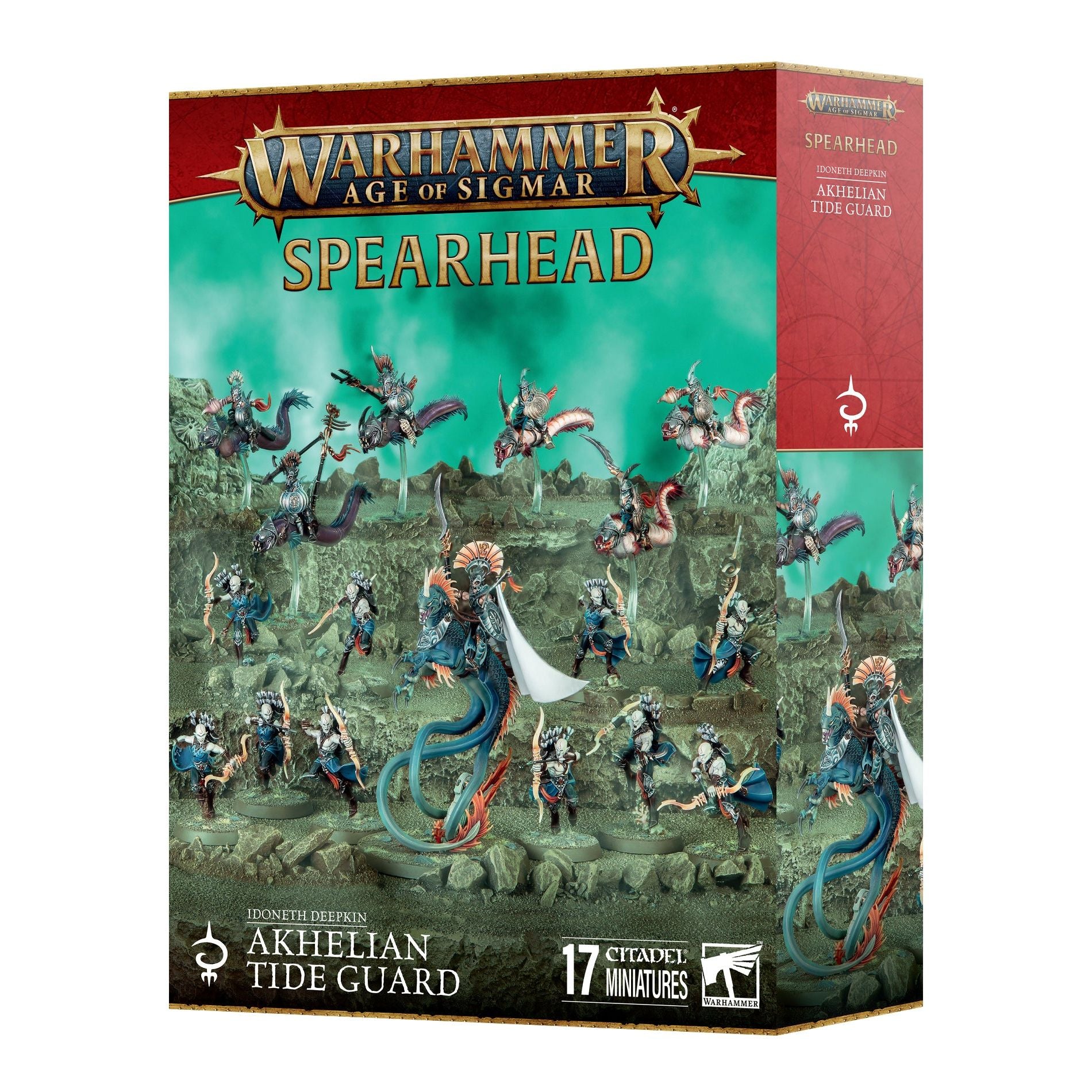 Spearhead: Idoneth Deepkin - Akhelian Tide Guard: Warhammer AOS - War Games USA